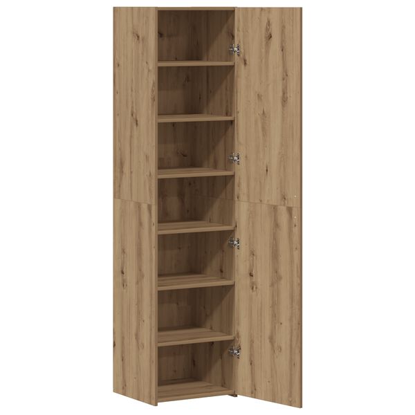 vidaXL Highboard Artisan Oak 45 x 42.5 x 185 cm