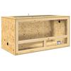 vidaXL Terrarium Brown 100 x 50 x 100 cm OSB