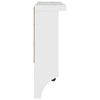 vidaXL Wall-mounted Coat Rack SANDNES White 87x12x35 cm Solid Wood Pine