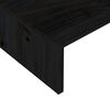 vidaXL Monitor Stand Black 110x23.5x9 cm Engineered Wood