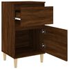 vidaXL Bedside Cabinet Brown Oak 40x35x70 cm
