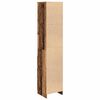 vidaXL Highboard Old Wood 37.5x35x180 cm Engineered Wood