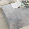 vidaXL Coffee Table Concrete Grey 95 x 55 x 31 cm Engineered Wood