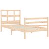 vidaXL Bed Frame without Mattress 90x200 cm Solid Wood