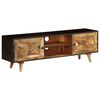 vidaXL TV Cabinet Solid Mango Wood 140x30x45 cm