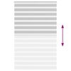 vidaXL Zebra Blind Light Grey 150x200 cm Fabric Width 145.9 cm Polyester