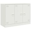vidaXL Sideboard White 99x39x73 cm Steel