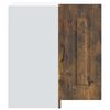 vidaXL Kitchen Wall Corner Cabinet Kalmar Smoked Oak Engineered Wood