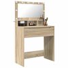 vidaXL Bedroom Dressing Tables Sonoma Oak 80 x 39.6 x 135 cm