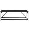 vidaXL Coffee Table Black 100x50x35 cm Engineered Wood