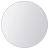 vidaXL 8 pcs Mirror Tiles Round Glass