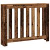 vidaXL Radiator Cover Old Wood 104 x 20 x 82 cm Engineered Wood