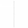vidaXL Metal Headboard White 90 cm