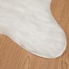 vidaXL Faux Sheepskin Rug Tafalla White 60 x 90 cm Polyester