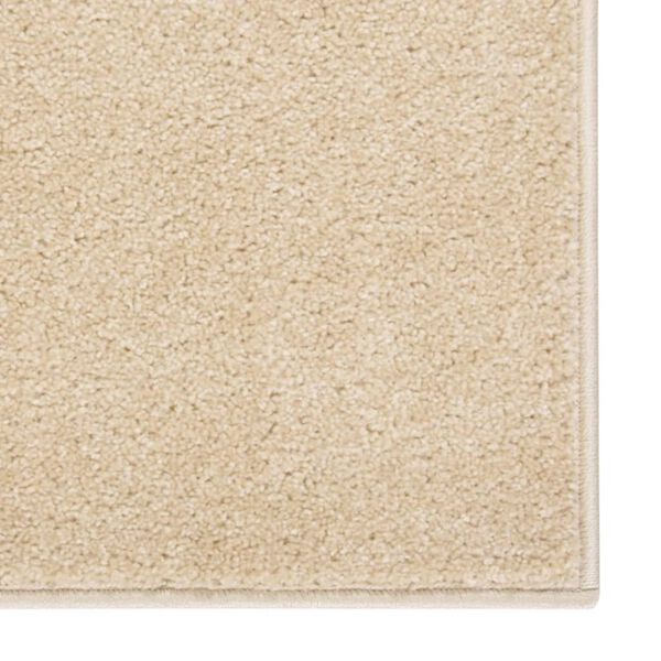vidaXL Rug Short Pile 160x230 cm Beige