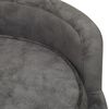 vidaXL Dog Sofa Grey 69x69x36 cm Plush