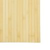vidaXL Room Divider Light Natural 165x600 cm Bamboo