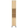 vidaXL Bathroom Cabinet Sonoma Oak 30x30x190 cm Engineered Wood
