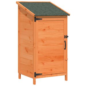 vidaXL Garden Shed Brown 59 x 56 x 113.5 cm Engineered Wood