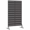 vidaXL Privacy Screen Black 100 x 50 x 180 cm Steel