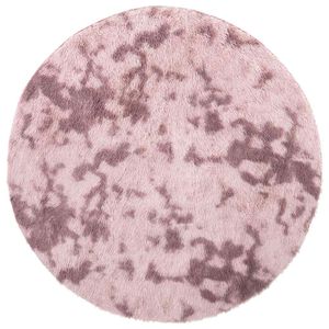 vidaXL Shaggy Rug High Pile NAVARRA Dusty Pink 120x120 cm Polyester