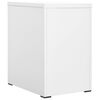 vidaXL Filing Cabinet White 46x62x72.5 cm Steel