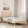 vidaXL Extra Long Bed Frame without Mattress 90x210 cm Solid Wood