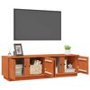vidaXL TV Cabinet Wax Brown 140 x 40 x 40 cm Solid Pine Wood
