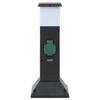 vidaXL Outdoor Socket Column with Lamp and Spike 2-Way 16x16x39.5 cm