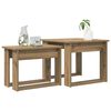 vidaXL Coffee Table Set 2 pcs Artisan Oak Engineered Wood