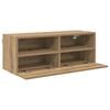 vidaXL TV Wall Cabinets Wall-mounted 2 pcs Artisan Oak 80 x 30 x 30 cm