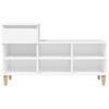 vidaXL Shoe Cabinet White 102x36x60 cm Engineered Wood