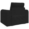 vidaXL Sofa Bed Black 98 x 71 x 83 cm Velvet
