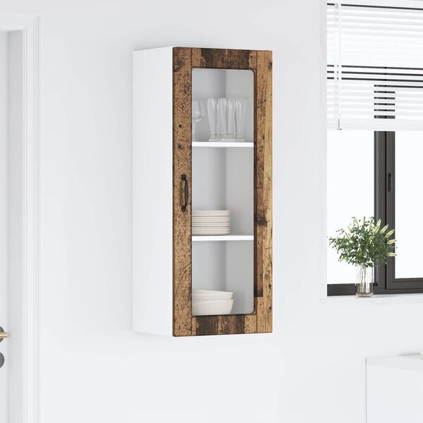 vidaXL Kitchen Cabinet Old Wood 40 x 31 x 100 cm Engineered Wood