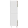 vidaXL Oven Cabinets 2 pcs Lucca Sonoma Oak Engineered Wood