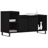 vidaXL TV Cabinet Set Black Oak 100 x 35 x 55 cm Engineered Wood