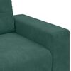 vidaXL Sofa 120cm Dark Green Poly velvet