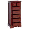 vidaXL Chest of Drawers Brown 45 x 35 x 100.5 cm Solid Mahogany Wood