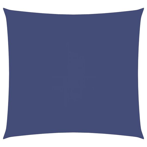 vidaXL Sunshade Sail Oxford Fabric Square 7x7 m Blue
