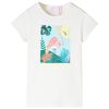 Kids'T-shirt Ecru 92
