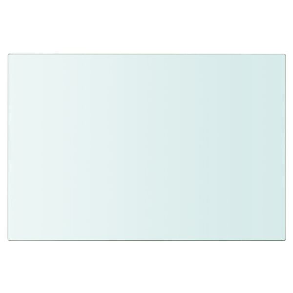 vidaXL Shelf Panel Glass Clear 20x30 cm