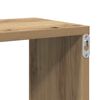 vidaXL Wall Shelf Artisan Oak 104x20x58.5 cm Engineered Wood