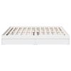 vidaXL Bed Frame with Drawers without Mattress White 180x200 cm Super King