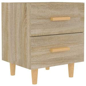 vidaXL Bed Cabinet Sonoma Oak 40x35x47.5 cm
