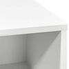 vidaXL LED Sideboard White 71 x 34.5 x 75 cm Engineered Wood