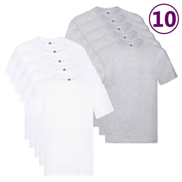 Fruit of the Loom Original T-shirts 10 pcs 3XL Cotton