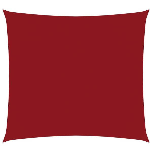 vidaXL Sunshade Sail Oxford Fabric Square 2x2 m Red