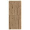 vidaXL Shoe Cabinet Artisan Oak 80x35.5x180 cm Engineered Wood