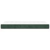 vidaXL Pocket Spring Bed Mattress Dark Green 90x190x20 cm Velvet