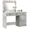 vidaXL Dressing Table 2 pcs Grey 40 x 41 x 75 cm Engineered wood